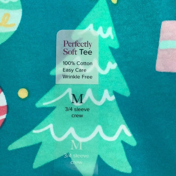 Kim Rogers Perfectly Soft Tee NWT Size M - Picture 3 of 4